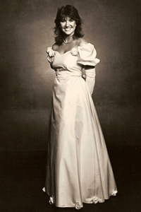 Admiral Carey's oldest daughter Lynn Margaret as a Washington, DC Debutante